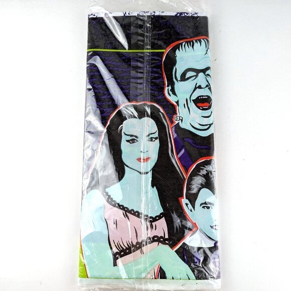 Vintage SEALED Munsters Plastic Tablecloth by American Greetings - Picture 2 of 5